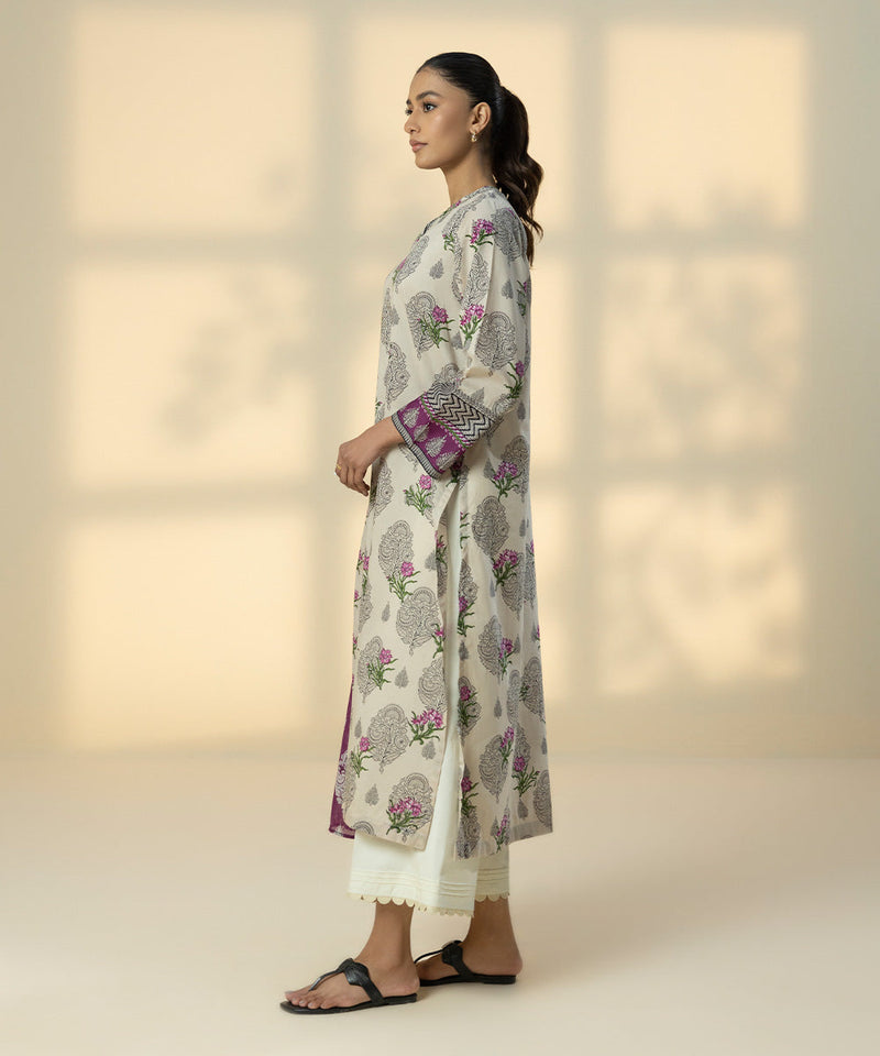 2 Piece - Printed Lawn Suit