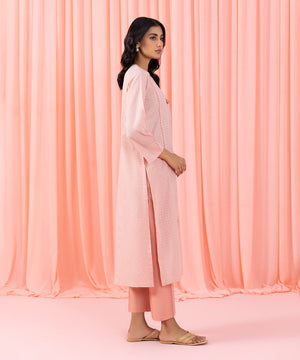 2 Piece - Solid Cotton Suit