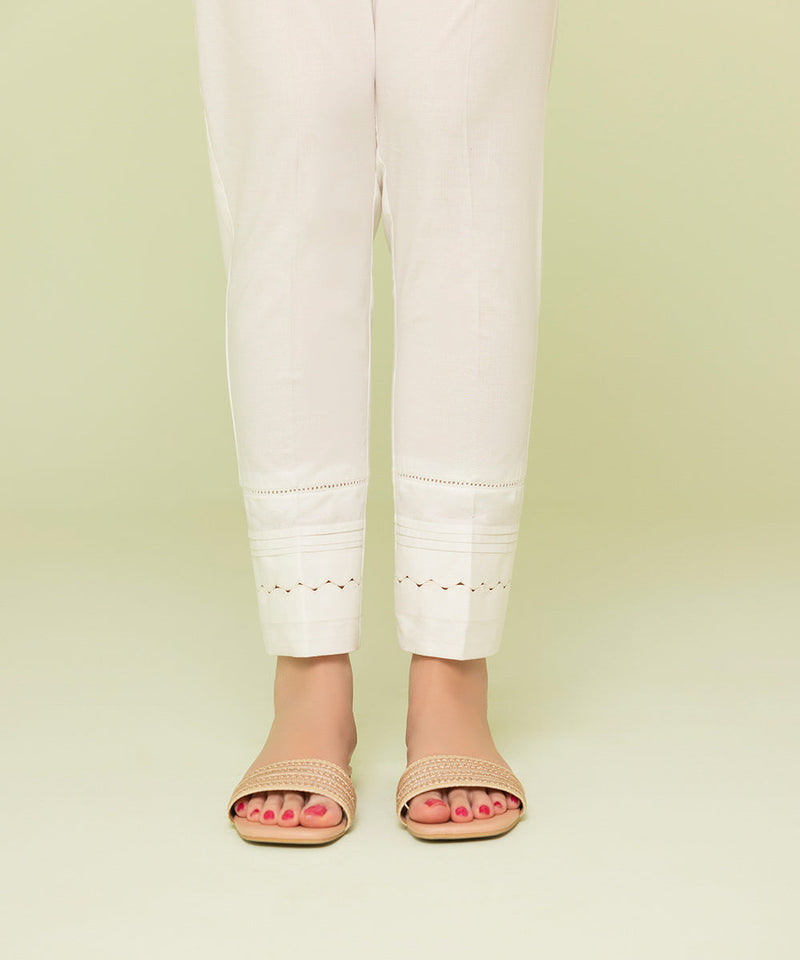 Cambric Cigarette Pants