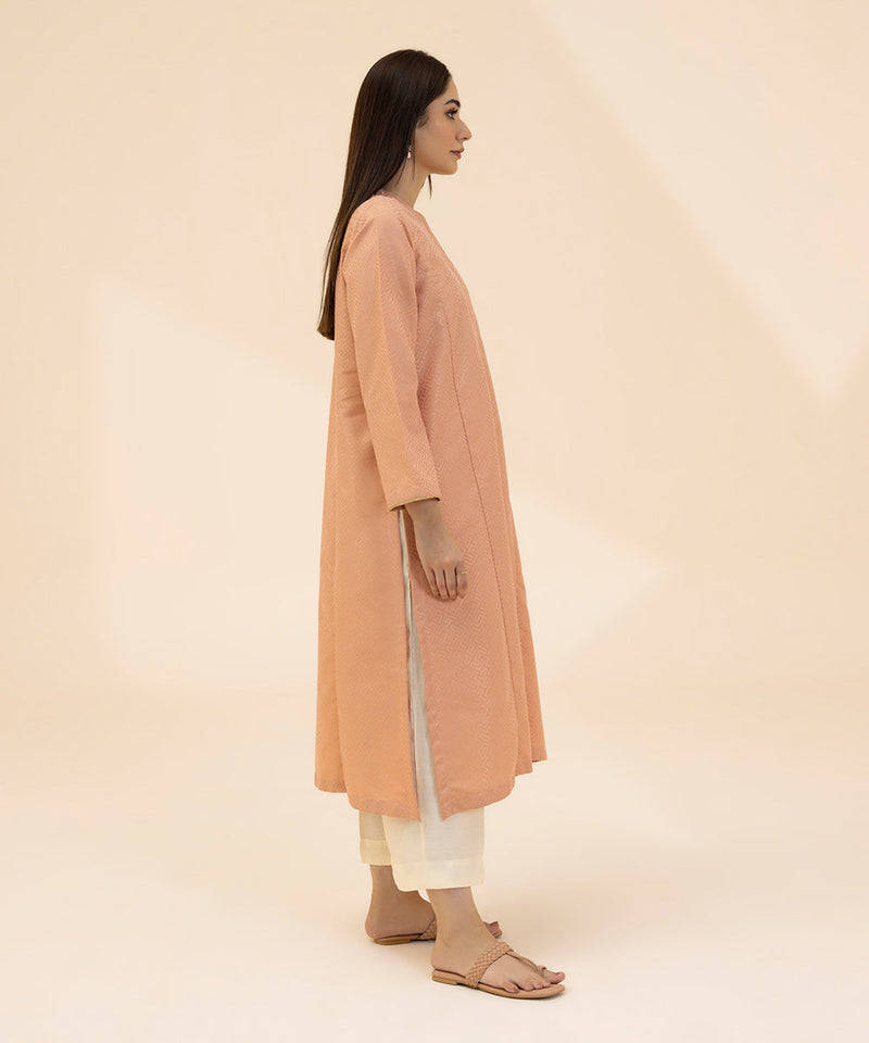 Solid Jacquard Shirt