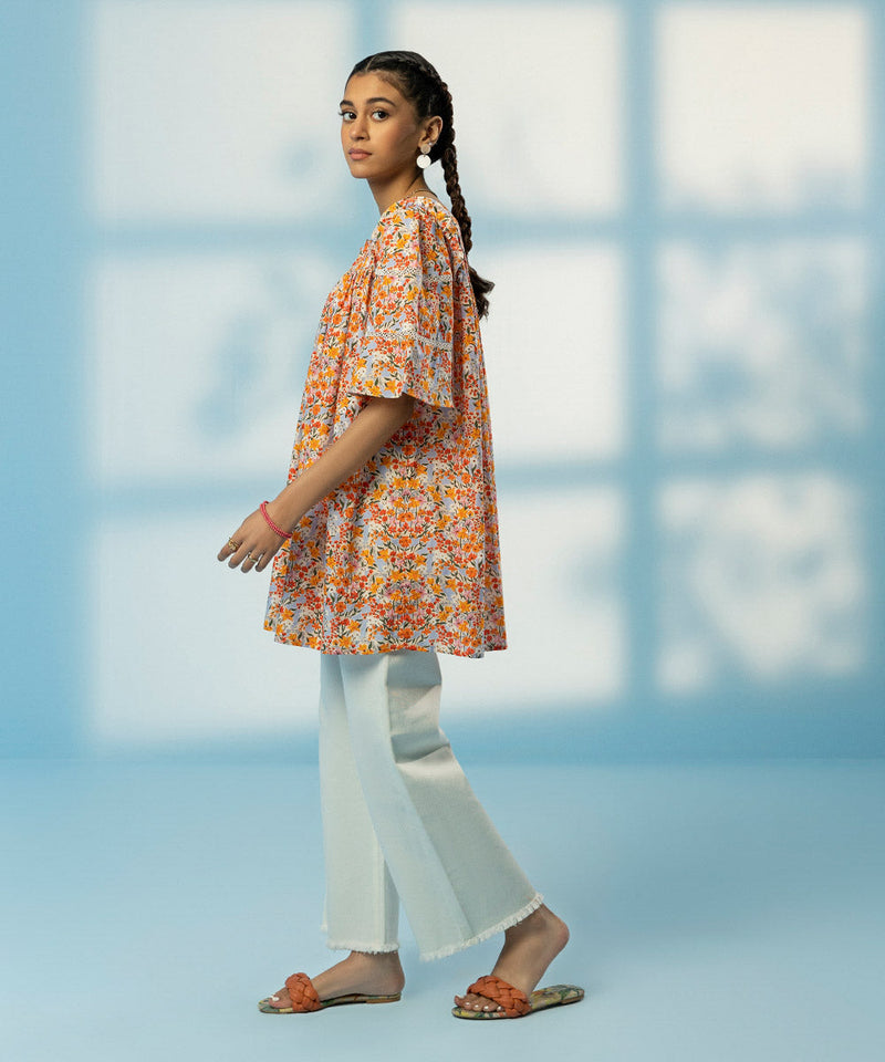 Printed Cambric Frock