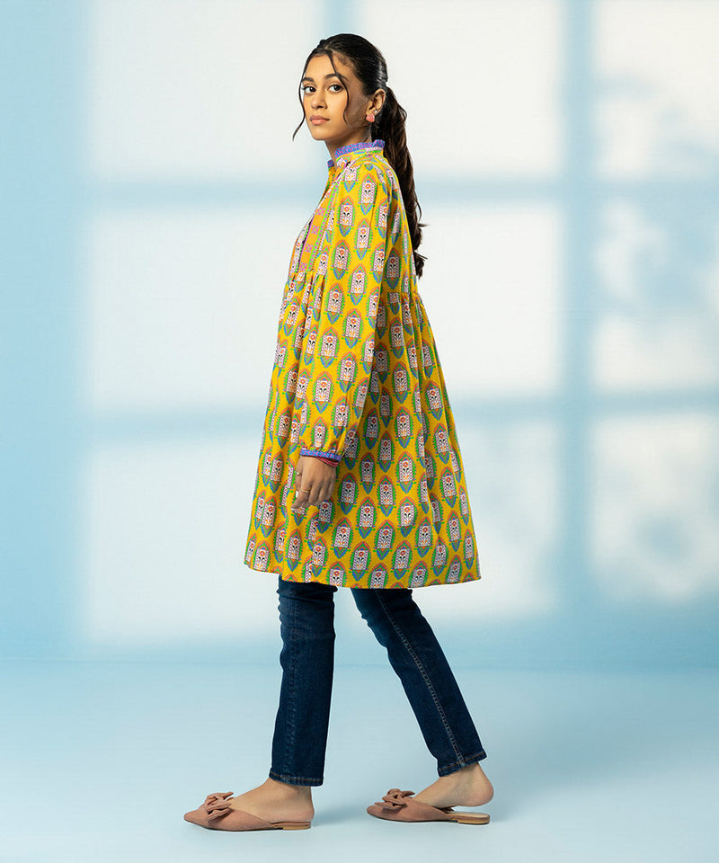 Printed Cambric Frock