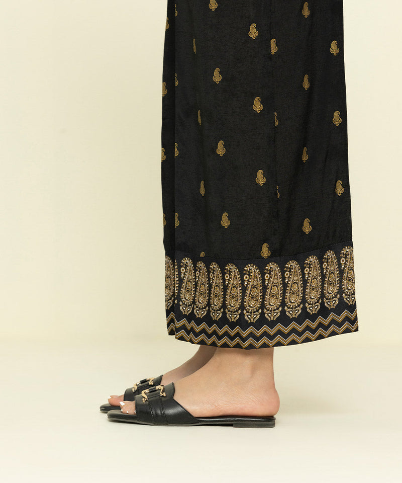 Raw Silk Culottes