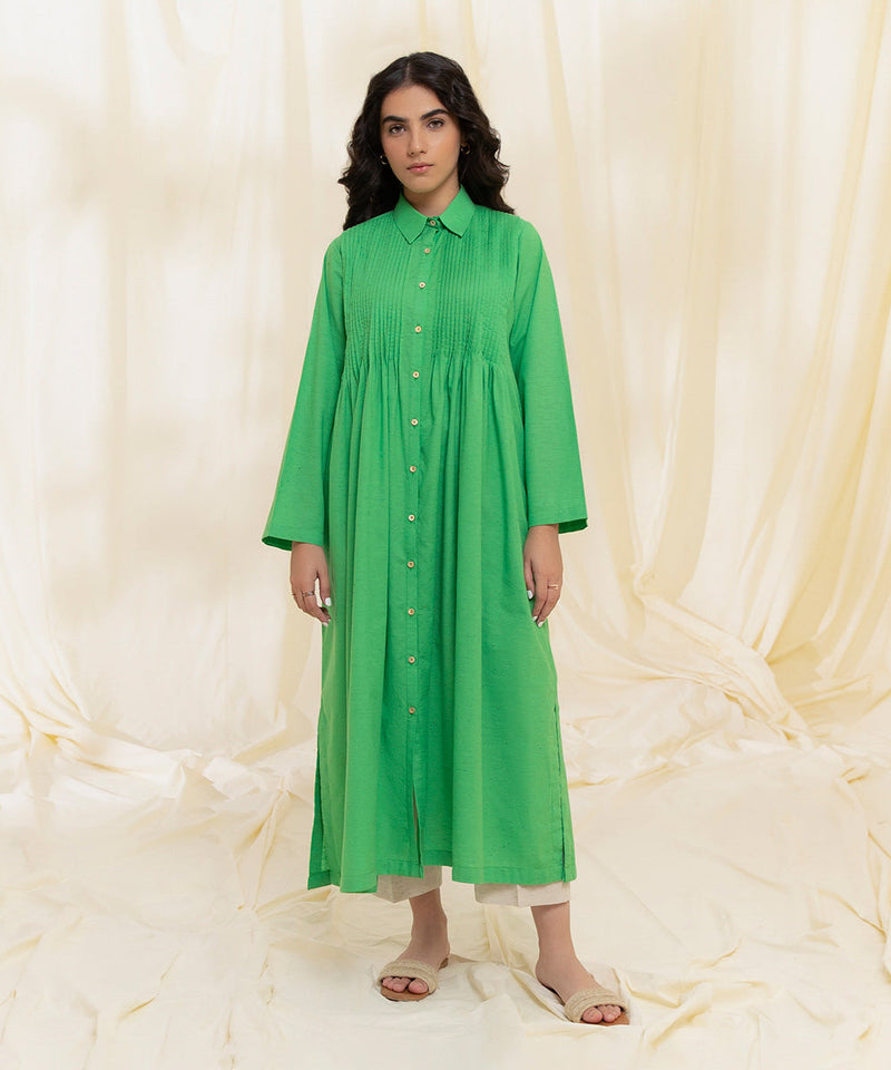 Solid Recycled Cotton Shirt