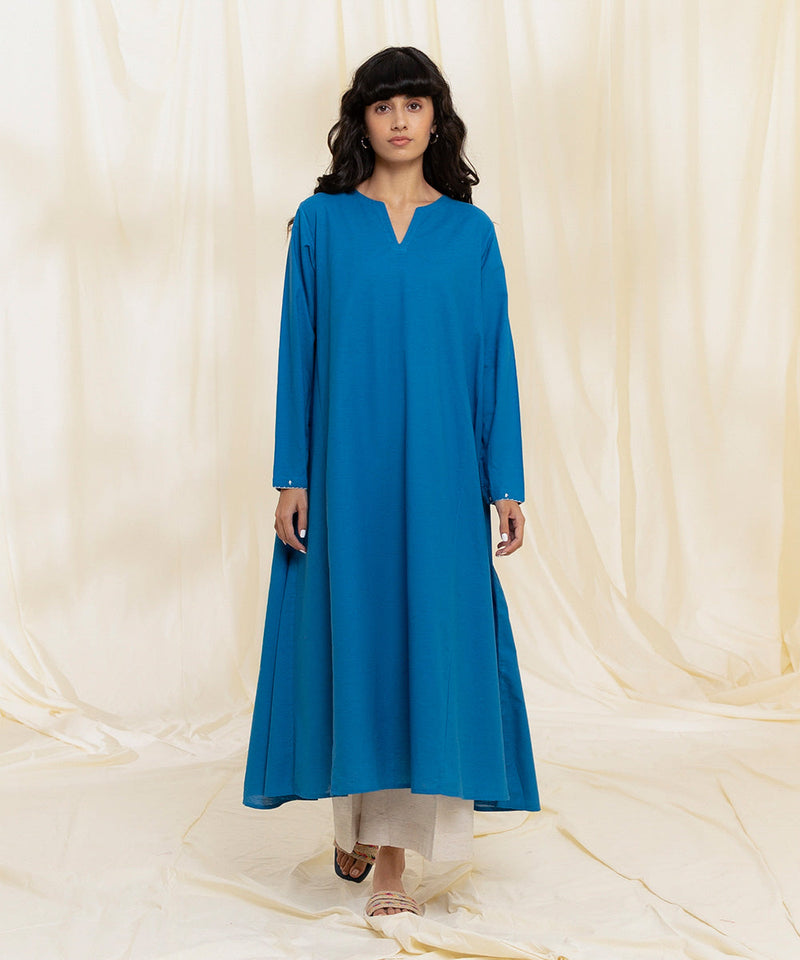 Solid Recycled Cotton Shirt