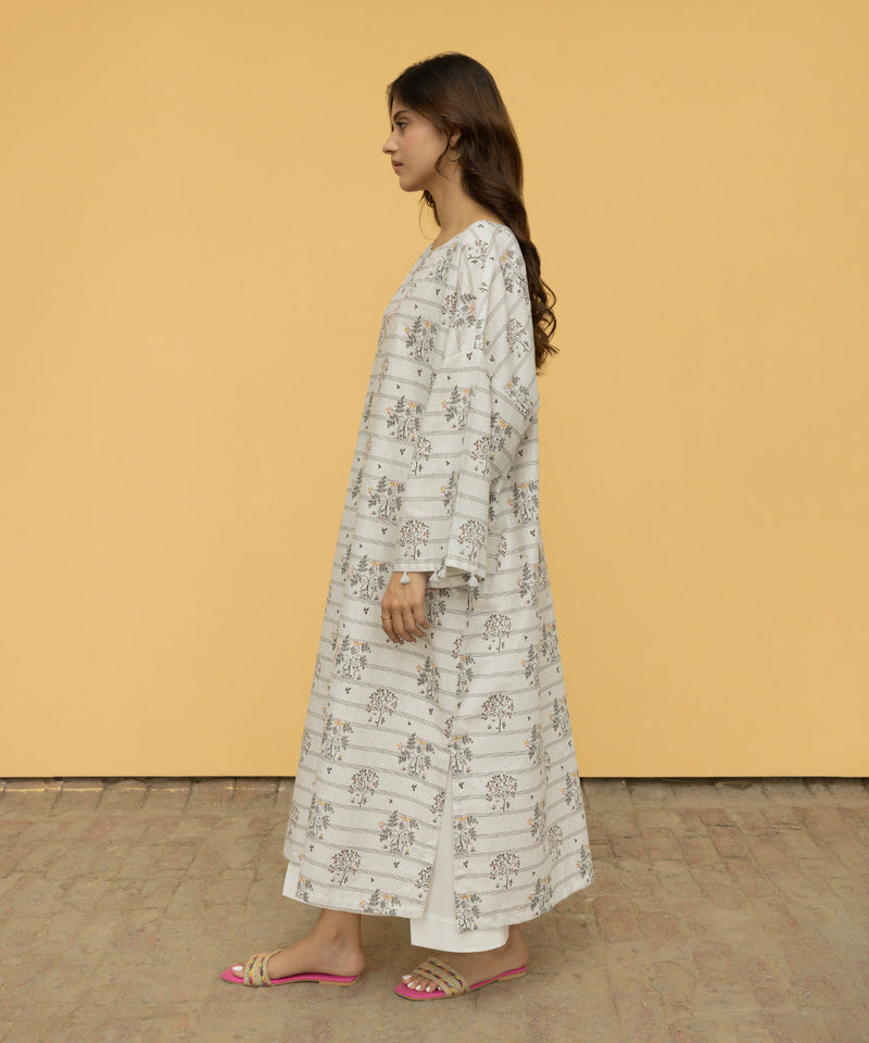 Printed Recycled Cotton Shirt