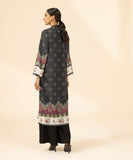 Printed Front-open Silk Shirt