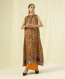 2 Piece - Printed Silk Suit