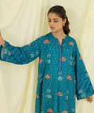2 Piece - Printed Silk Suit