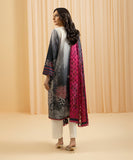 2 Piece - Printed Silk Suit