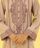 2 Piece - Embroidered Dobby Suit