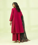 3 Piece - Embroidered Dobby Suit