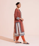 3 Piece - Embroidered Jacquard Suit