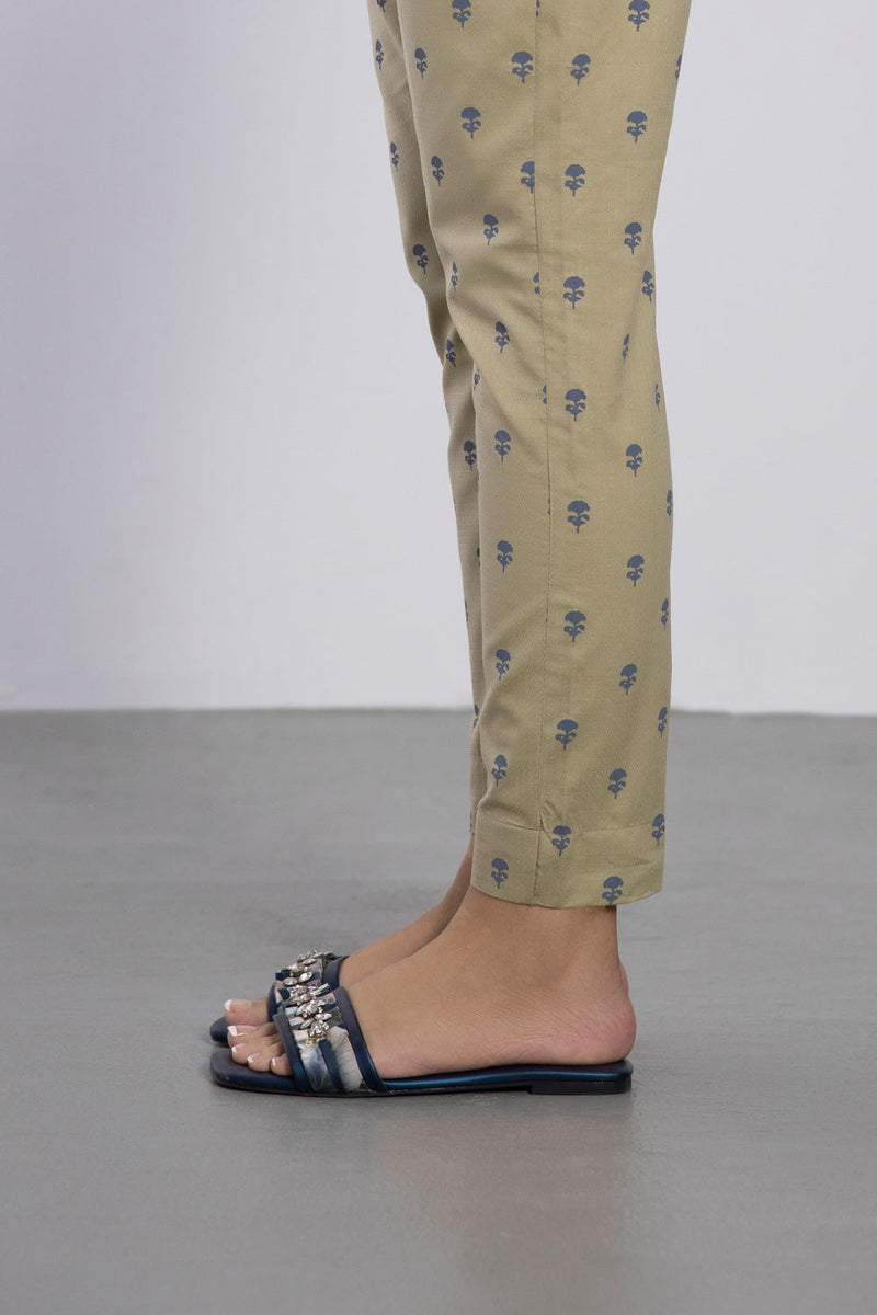 Cotton Cigarette Pants