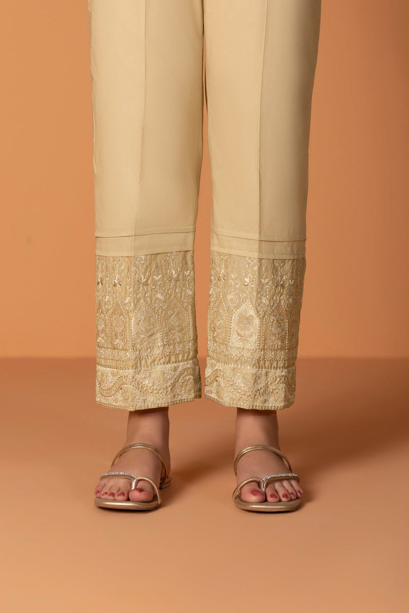 Embroidered Cambric Pants