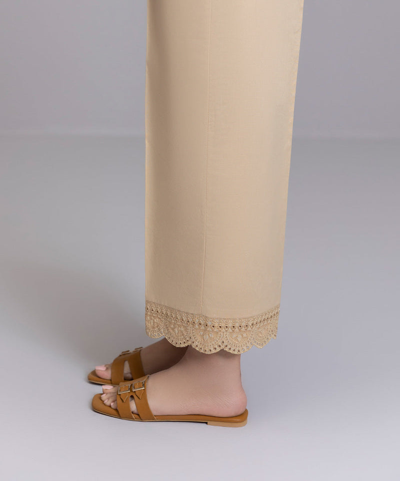 Embroidered Cambric Culottes