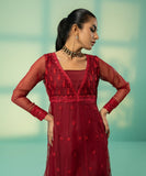 Embroidered Organza Peshwas