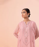 Embroidered Chiffon Shirt