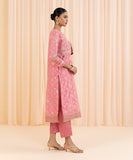 2 Piece - Embroidered Jacquard Suit