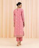 2 Piece - Embroidered Jacquard Suit