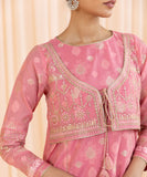2 Piece - Embroidered Jacquard Suit