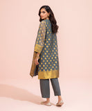 2 Piece - Embroidered Jacquard Suit