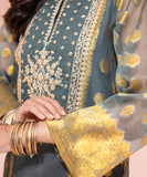 2 Piece - Embroidered Jacquard Suit