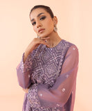 Embroidered Organza Shirt