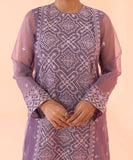 Embroidered Organza Shirt