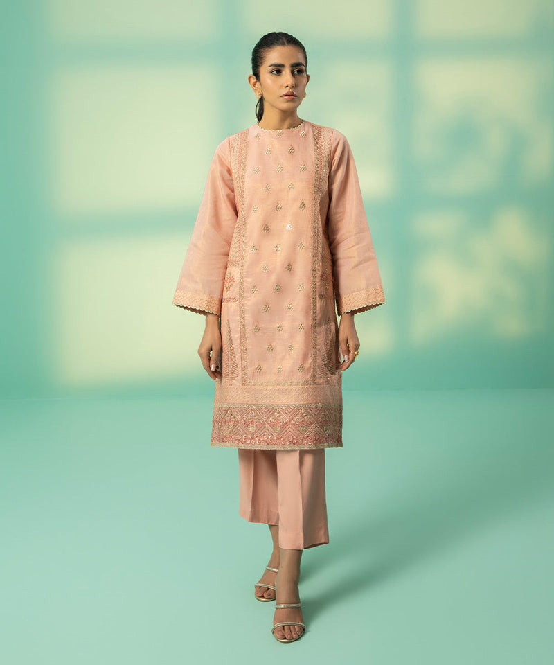 2 Piece - Embroidered Masoori Suit