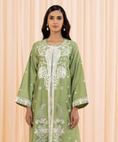2 Piece - Embroidered Cotton Net Suit