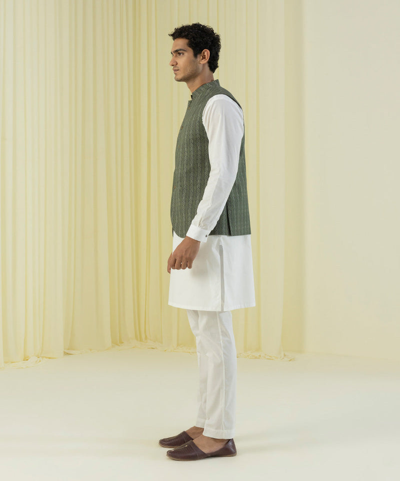 Digital Printed Cotton Waistcoat