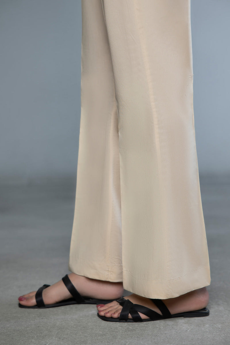 Cambric Boot Cut Pants