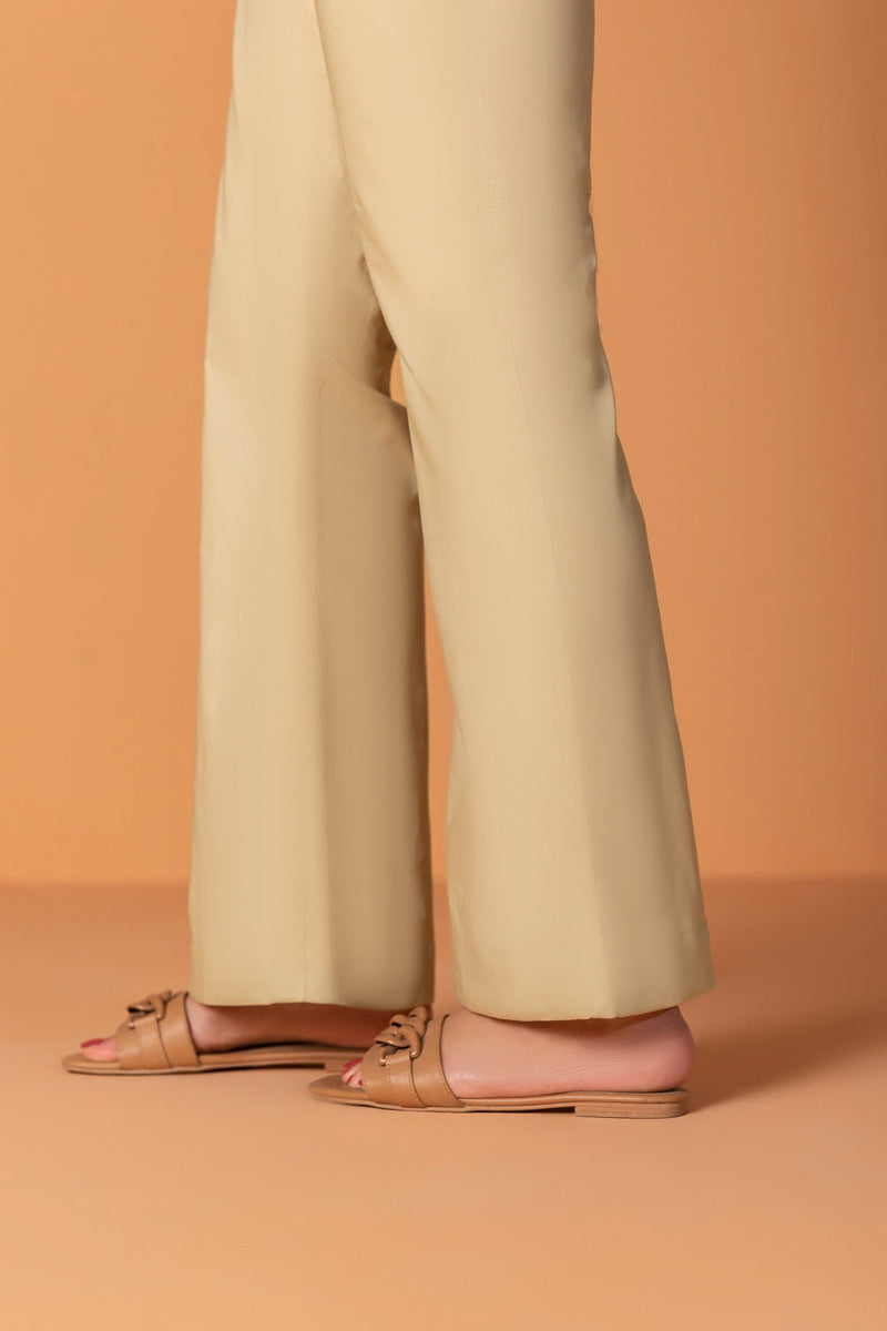 Cambric Boot-cut Pants