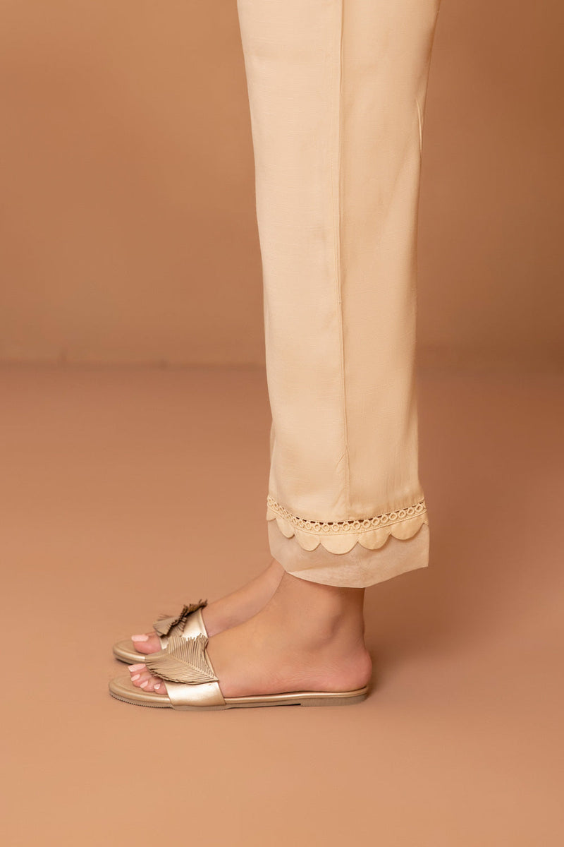 Raw Silk Pants
