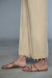 Raw Silk Straight Pants