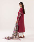 2 Piece - Embroidered Cotton Suit