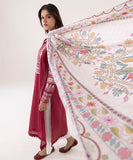 2 Piece - Embroidered Cotton Suit