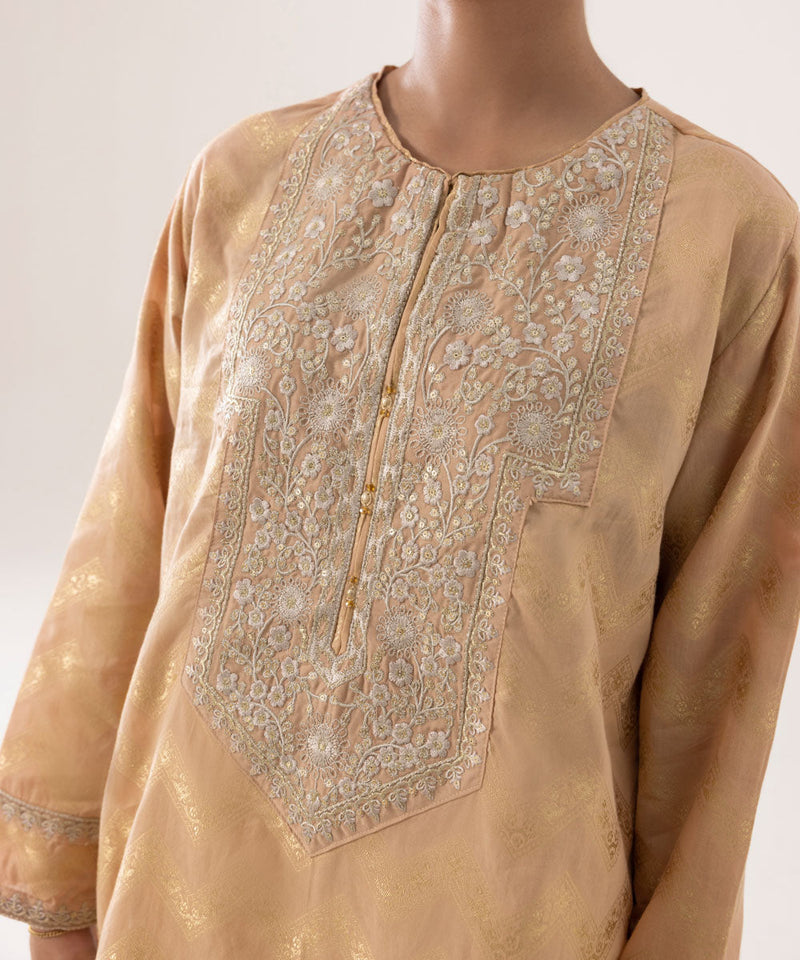 Embroidered Jacquard Shirt