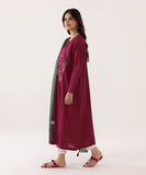 2 Piece - Embroidered Cotton Suit