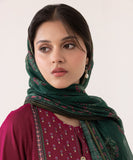 2 Piece - Embroidered Cotton Suit