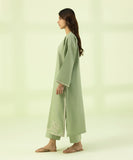 2 Piece - Embroidered Linen Suit