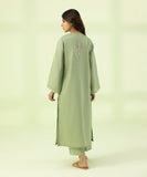 2 Piece - Embroidered Linen Suit