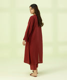 2 Piece - Embroidered Linen Suit