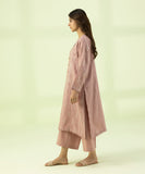 2 Piece - Embroidered Linen Suit