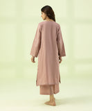 2 Piece - Embroidered Linen Suit