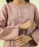 2 Piece - Embroidered Linen Suit