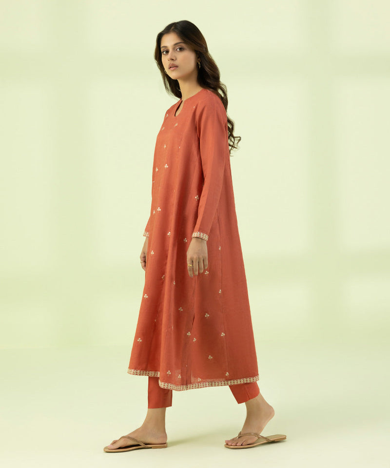 Embroidered Pure Linen Shirt