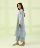 2 Piece - Embroidered Linen Suit