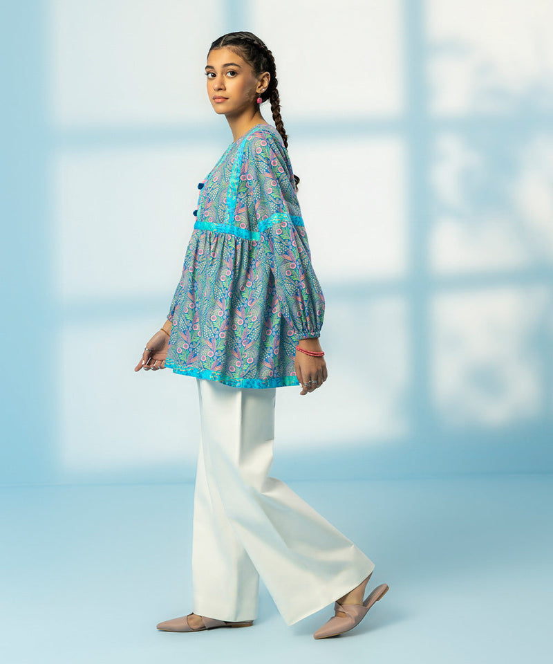 Printed Lawn Kurti